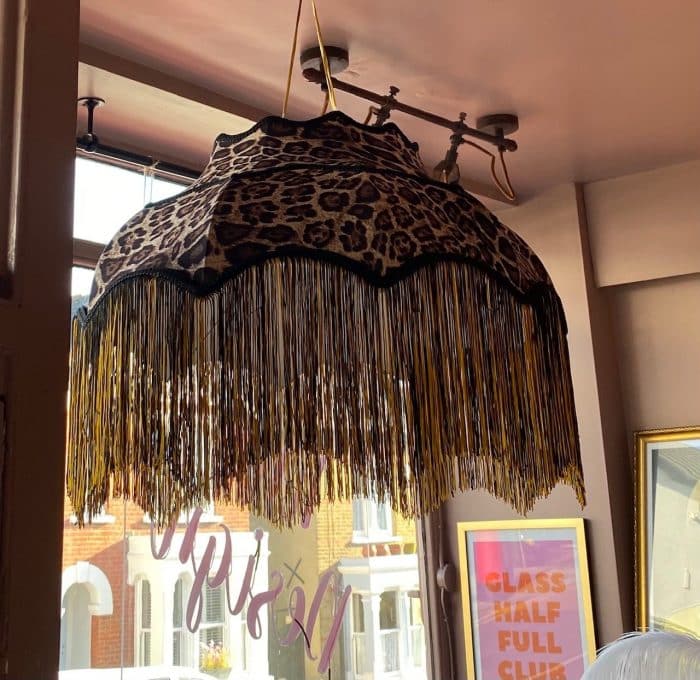 Animal Print Large Lampshade