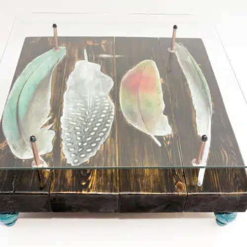 Bird Feather Coffee Table