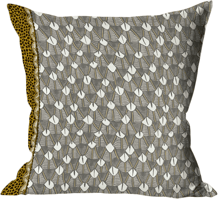 Feather Pattern Cushion