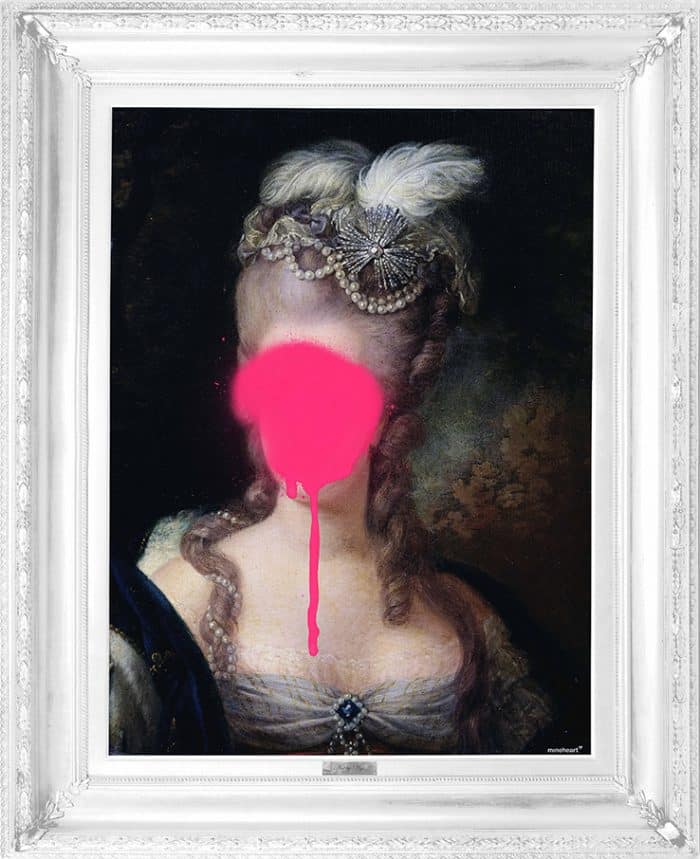 Madame Blush Framed