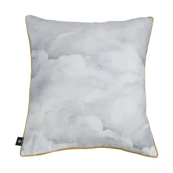 Pale Grey Clouds Cushion