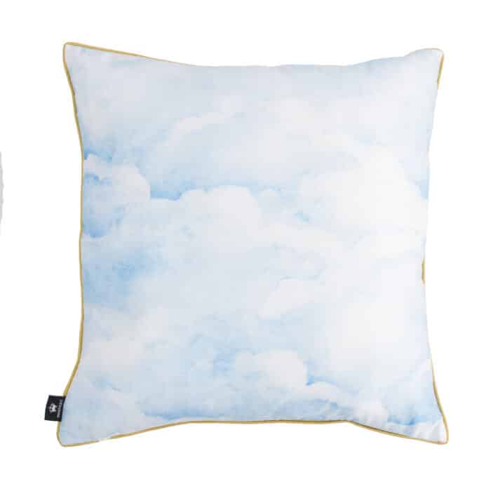 Smokey Blue Clouds Cushion