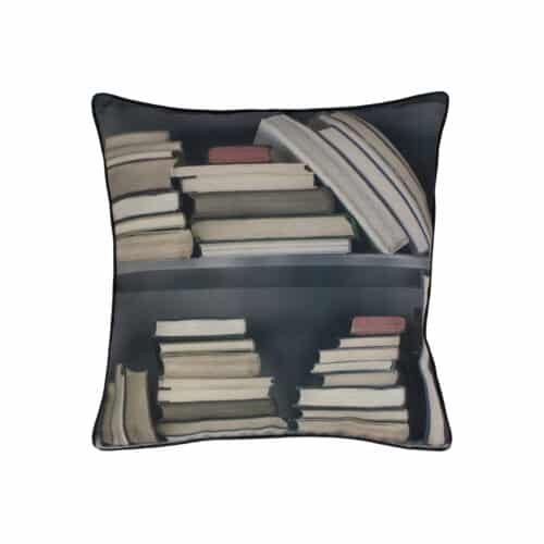 Vintage Bookshelf Cushion