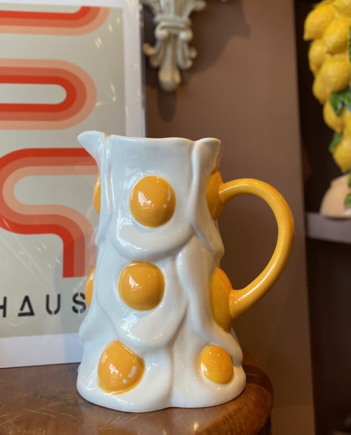 Fried Egg Ceramic Jug